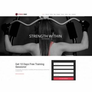 fitness first html template 640x433 1