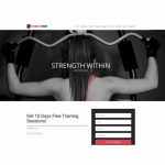 fitness first html template 640x433
