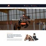 horse club html template 640x433