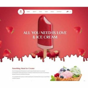 Icecream - HTML Template