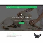 pet care html template 640x433