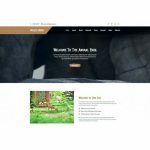 wild zoo one page html template 640x433
